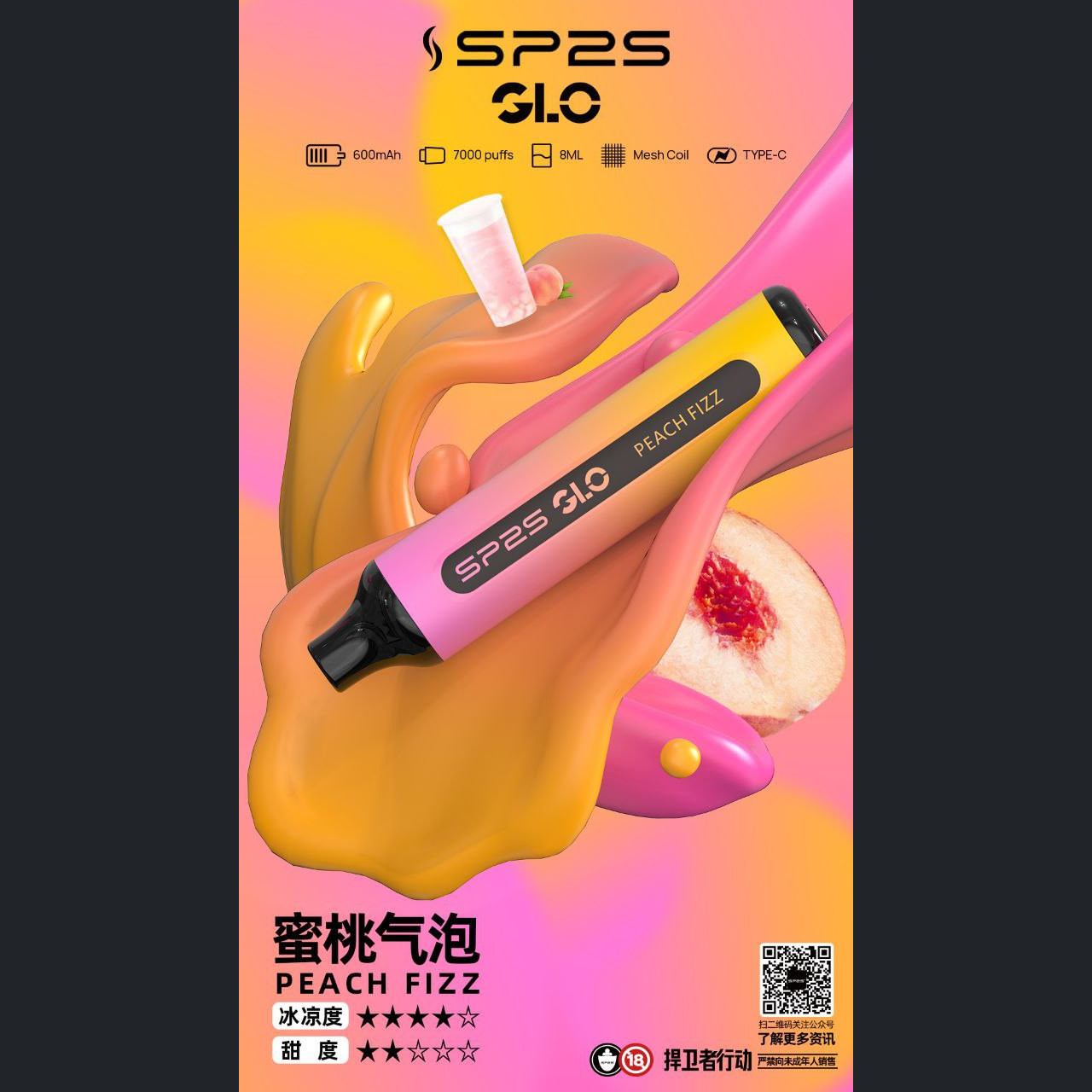 SP2S思博GIO 拋棄式 7000口 單支330 10支優惠3000